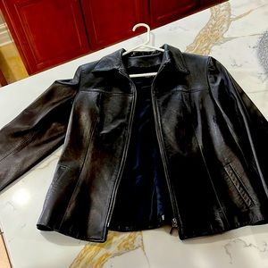 Women’s size 12 real leather jacket